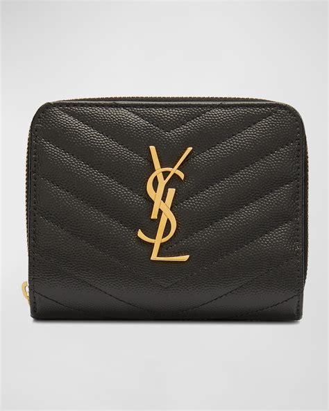 ysl wallet second hand|YSL zipper wallet.